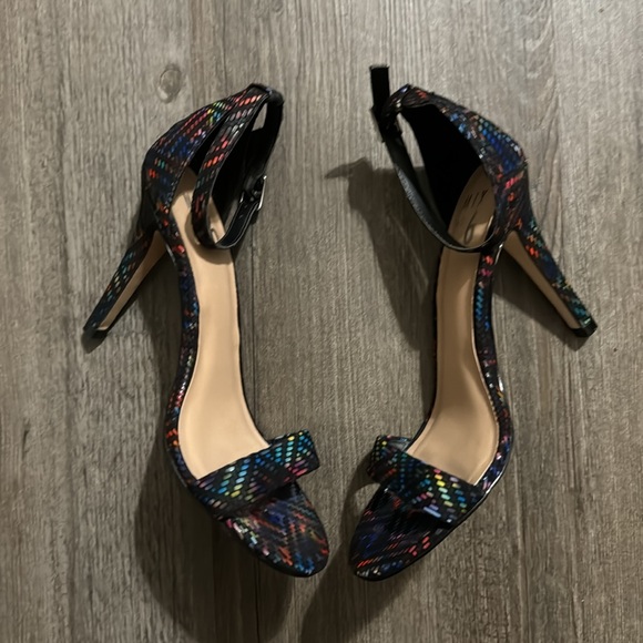 Mix no.6 multi colored heels. - Picture 2 of 2